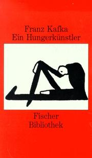 Cover of: Ein Hungerkunstler