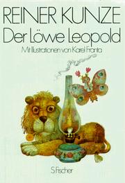 Cover of: Der Löwe Leopold. Fast Märchen, fast Geschichten.