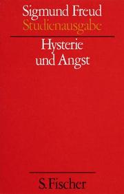 Cover of: Hysterie und Angst