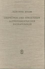 Cover of: Ursprunge Und Strukturen Der Alttestamentlichen Es