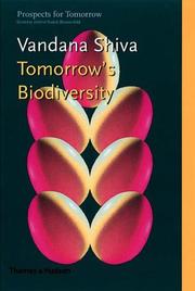 Cover of: Tomorrow's biodiversity