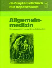 Cover of: Allgemeinmedizin (De Gruyter Lehrbuch) by W. Kruse