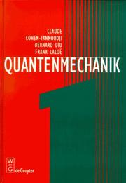 Cover of: Quantenmechanik