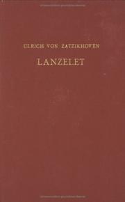 Cover of: Lanzelet: Eine Erzahlung
