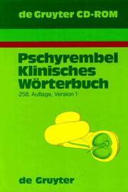 Front cover of Pschyrembel Klinisches Worterbuch by Unknown