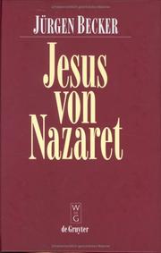 Cover of: Jesus Von Nazaret by Jürgen Becker