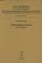 Cover of: World Catalogue of Odonata: Zygoptera (Teirreich : Teilbd, 110)