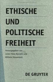 Cover of: Ethische Und Politische Freiheit