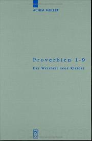 Proverbien 1-9 by Achim Muller