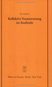 Cover of: Kollektive Verantwortung Im Strafrecht