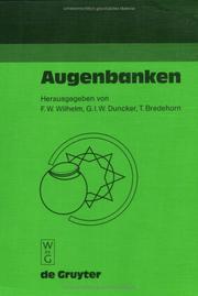 Cover of: Augenbanken