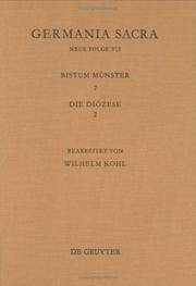Cover of: Germania Sacra by Helmut Flachenecker, Bearbeitet Von Wilhelm Kohl