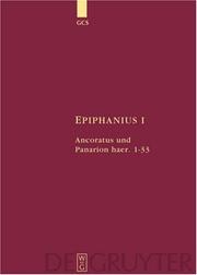 Cover of: Epiphanius by Karl Holl