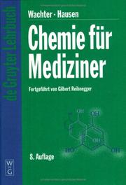 Cover of: Chemie für Mediziner.