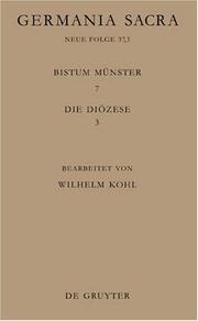 Cover of: Germania Sacra by Wilhelm Kohl