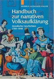 Cover of: Handbuch Zur Narrativen Volksaufklarung: Moralische Geschichten 1780-1848