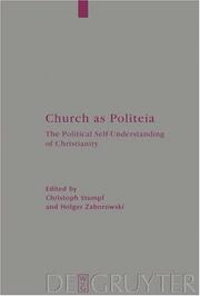 Church as politeia by Holger Zaborowski