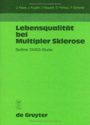 Cover of: Lebensqualitat Bei Multipler Sklerose: Berliner Dmsg-Studie