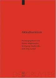Cover of: Akkulturation by Dieter Hagermann