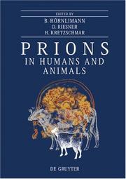 Cover of: Prions in Humans and Animals