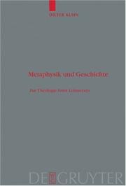 Cover of: Metaphysik Und Geschichte: Zur Theologie Ernst Lohmeyers (Theologische Bibliothek Topelmann)
