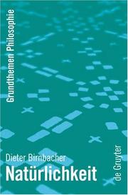 Cover of: Naturlichkeit (Grundthemen Philosophie)