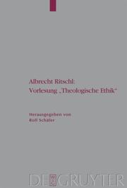 Albrecht Ritschl by Rolf Schafer