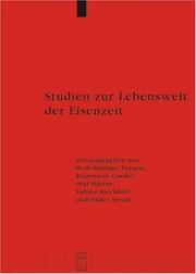 Cover of: Studien Zur Lebenswelt Der Eisenzeit (Erganzungsbsnde Zum Reallexikon Der Germanischen Altertumskunde) by 