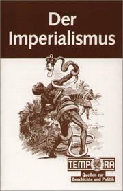 Cover of: Tempora Quellen zur Geschichte und Politik, Der Imperialismus