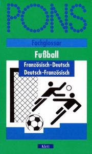 Cover of: PONS Fachglossar Französisch, Fußball