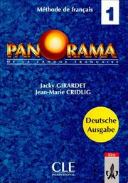 Cover of: Panorama de la langue francaise, Bd.1, Livre d' eleve, deutsche Ausgabe