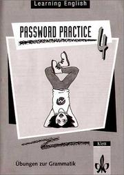 Cover of: Learning English, Password Practice, Tl.4