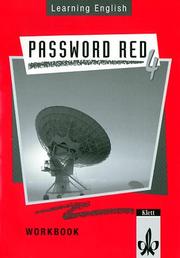 Cover of: Learning English, Password Red, Ausgabe für Nordrhein-Westfalen, Hessen, Rheinland-Pfalz, Berlin, Hamburg und Bremen, Workbook
