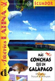 Cover of: Ecuador - Mas conchas que un galapago. Nivel 3.