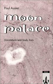 Cover of: Moon Place. Annotations and Study Aids. by Paul Auster, Britta Putjenter