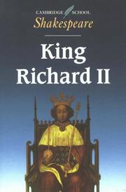 Cover of: King Richard II. Mit Materialien. by William Shakespeare