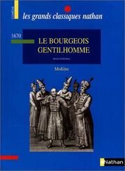 Cover of: Le bourgeois gentilhomme. by Molière
