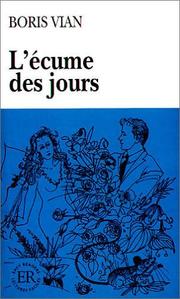 Cover of: L'Écume des jours