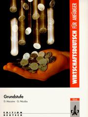Cover of: Wirtschaftsdeutsch Fur Anfanger (Edition Deutsch)