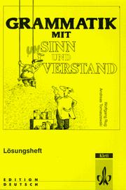 Cover of: Grammatik Mit Unsinn Und Verstand by Wolfgang Rug, Andreas Tomaszewski