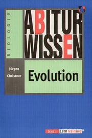 Cover of: Abiturwissen, Evolution