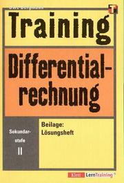 Cover of: Training, Differentialrechnung, Sekundarstufe II