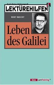 Cover of: Lektürehilfen Leben des Galilei. Materialien.