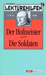 Cover of: Klett Lekturehilfen
