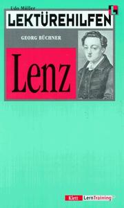 Cover of: Lektürehilfen Georg Büchner ' Lenz'.