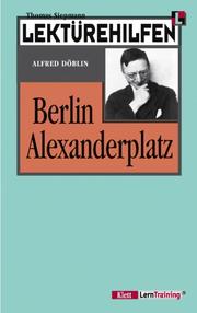 Cover of: Lektürehilfen Berlin Alexanderplatz.