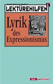 Cover of: Lektürehilfen Lyrik des Expressionismus.