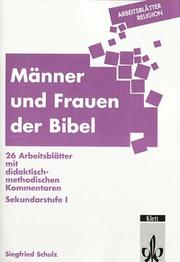 Cover of: Männer und Frauen in der Bibel