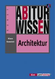 Cover of: Abiturwissen, Architektur