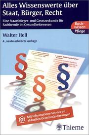 Cover of: Alles Wissenswerte über Staat, Bürger, Recht.